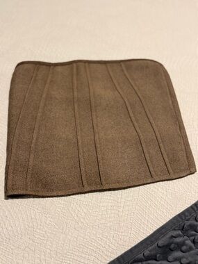Pilcro Brown Ribbed Knit Skirt